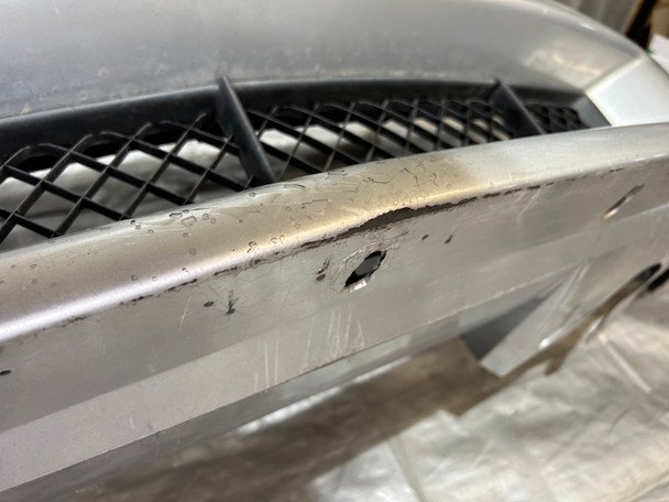 2006-2013 Chevrolet Corvette C6 Z06 Grand Sport Front Bumper Cover Fascia / Blade Silver Metallic C6023 - Image 13