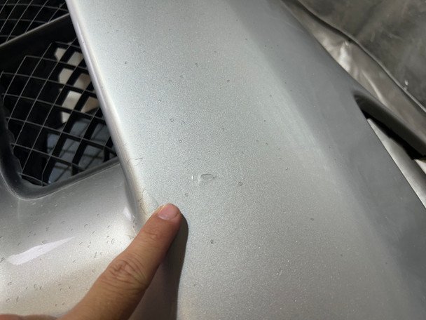 2006-2013 Chevrolet Corvette C6 Z06 Grand Sport Front Bumper Cover Fascia / Blade Silver Metallic C6023 - Image 12