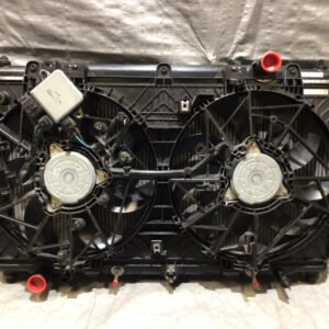 2017-2019 Infiniti Q60 Premium 3.0T Radiator w/ Cooling Fan / 63k / IQ601