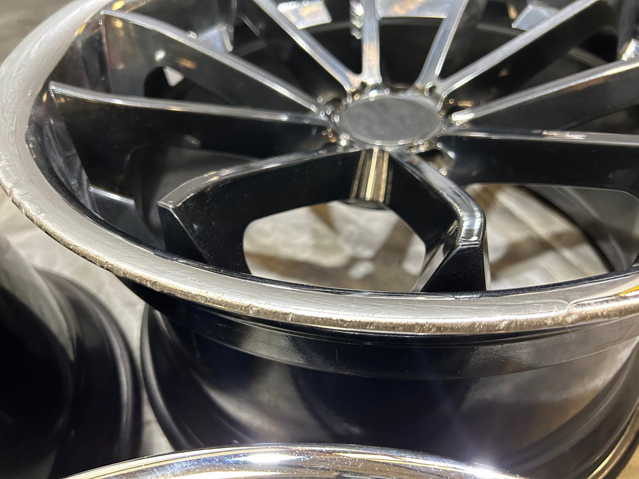 Set of 3 20" Blaque Diamond BD23 Wheels Rims / USED / F8M02 - Image 13