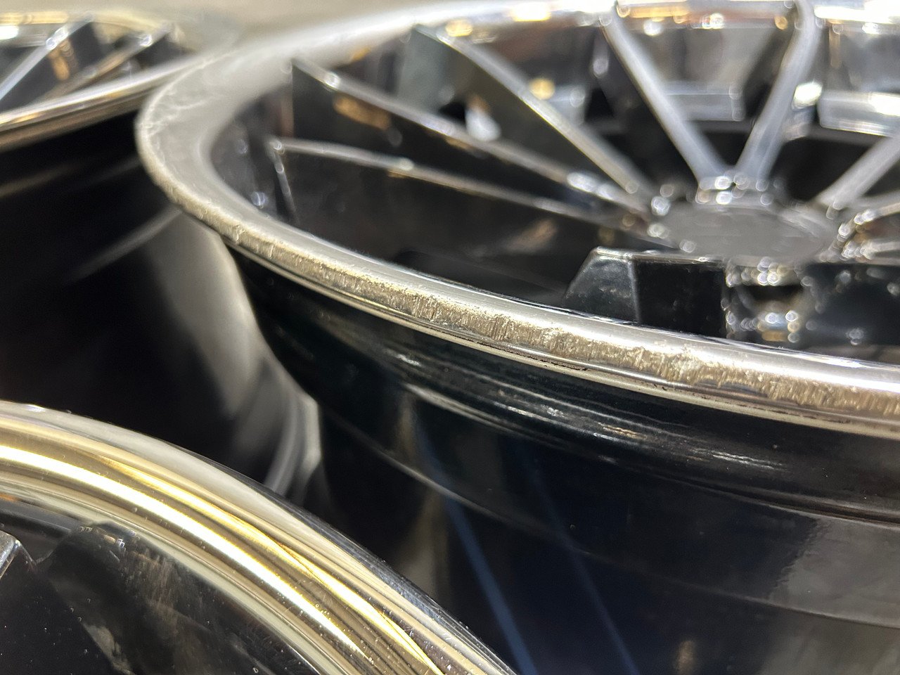 Set of 3 20" Blaque Diamond BD23 Wheels Rims / USED / F8M02 - Image 14