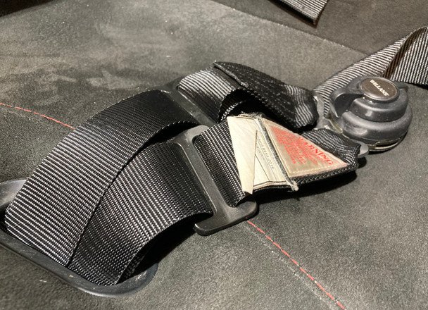 Pair of Buddy Club P1 Racing Bucket Seats w/ Renegade Willans 6pt Harnesses / Pair / USED / HS004 - Image 7