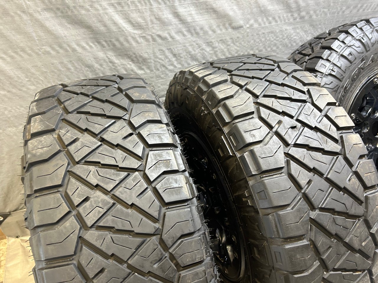 2021-2023 Ford Bronco 17" Beadlock Sasquatch Wheels Rims w/ Nitto Ridge Grappler Tires / Set of 5 / BR001 - Image 17