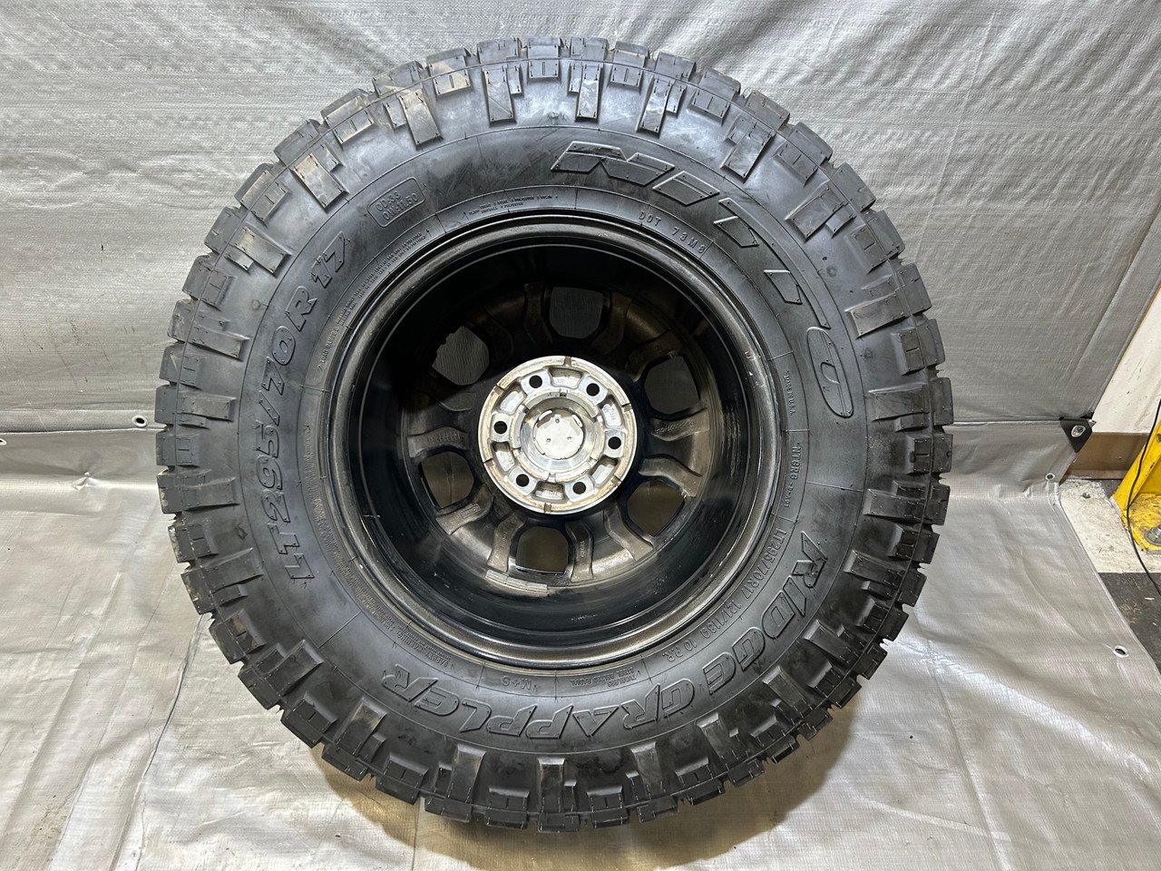 2021-2023 Ford Bronco 17" Beadlock Sasquatch Wheels Rims w/ Nitto Ridge Grappler Tires / Set of 5 / BR001 - Image 13