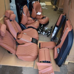 Mercedes w223 S Class seats leather seat single seats interior-