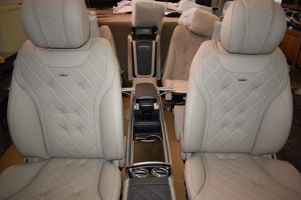 Genuine Mercedes S X222 Maybach Interior Seats Door Centre Console Tables- - Image 2