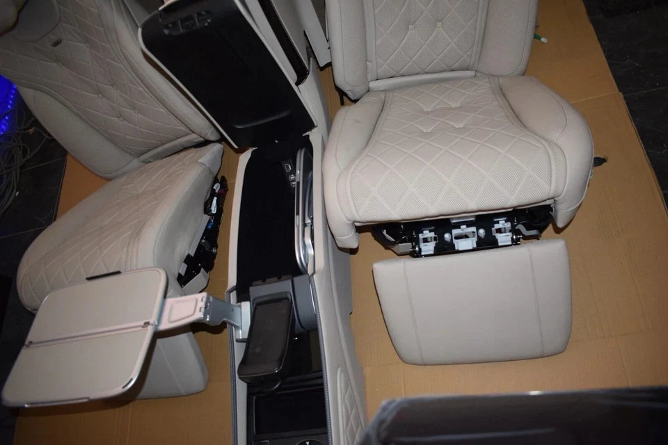 Genuine Mercedes S X222 Maybach Interior Seats Door Centre Console Tables- - Image 5